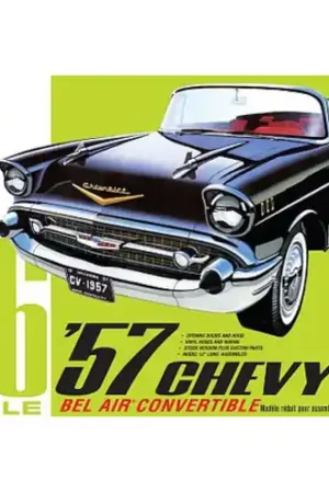 Gratis Retour AMT 1159 - 1957 Chevy Bel Air Conv 1-16 -1159